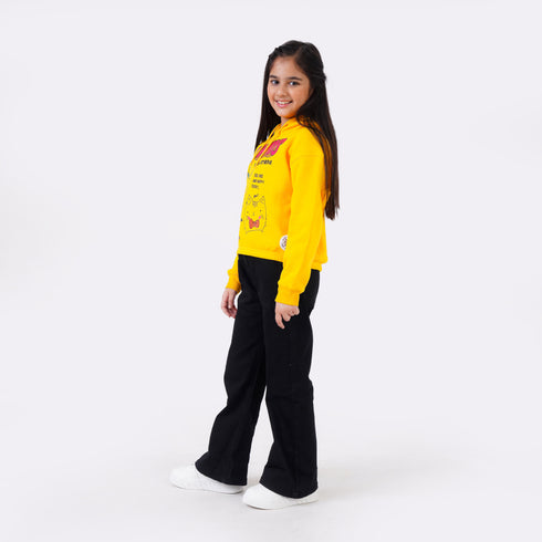 BESTFRIEND CROP PULLOVER HOODIE